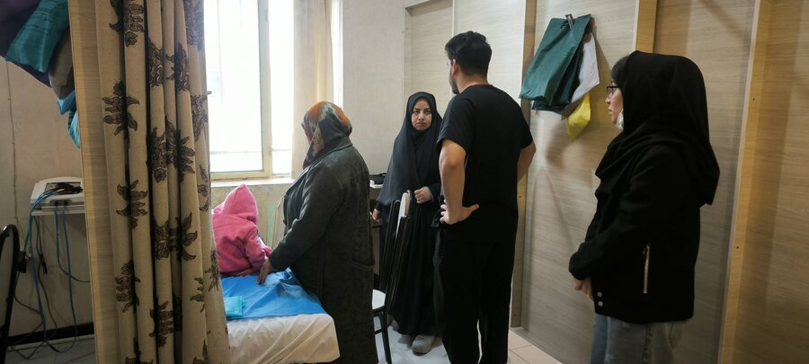 مرودشت |بازدید از مرکز روزانه توانبخشی پارسیان