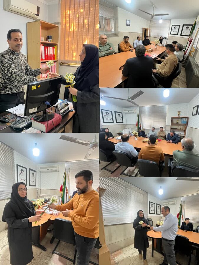 علی آباد | تجلیل از کارکنان بهزیستی علی آباد کتول به مناسبت میلاد حضرت امیرالمومنین علی علیه السلام و گرامیداشت روز مرد و مقام والای پدرو روز مددکار