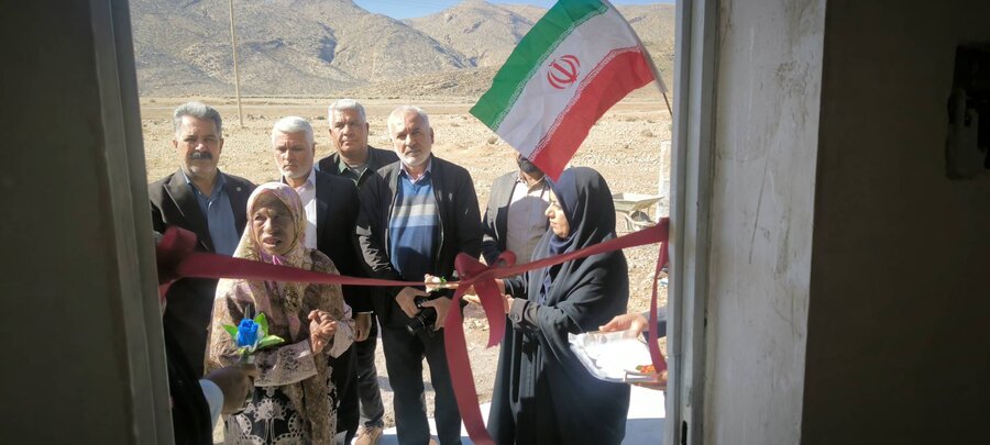 مرودشت |بخش سیدان روستای کره ای افتتاح مسکن دومعلولی ساخته شده توسط خیرین مسکن ساز