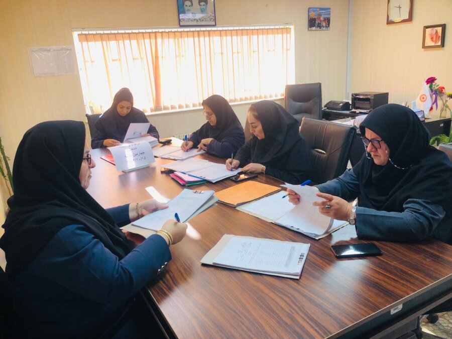 رضوانشهر /چهارمین جلسه کمیته اشتغال در بهزیستی رضوانشهر برگزار شد