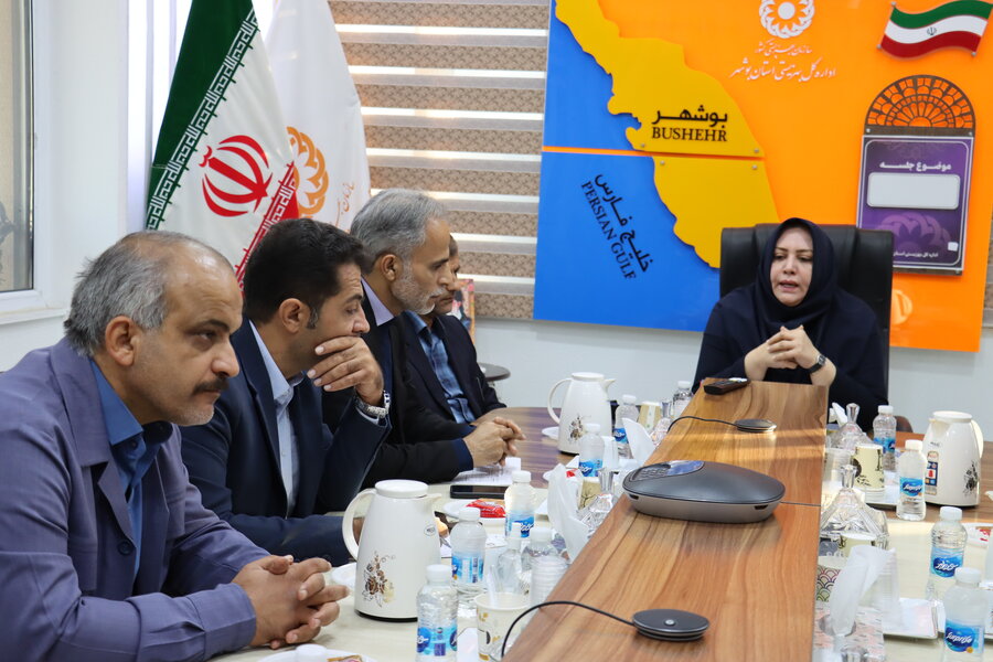 مدیرکل بهزیستی بوشهر در نشست با گزینش‌گران: گزینش، چشم بینای نظام و تضمین سلامت اداری است