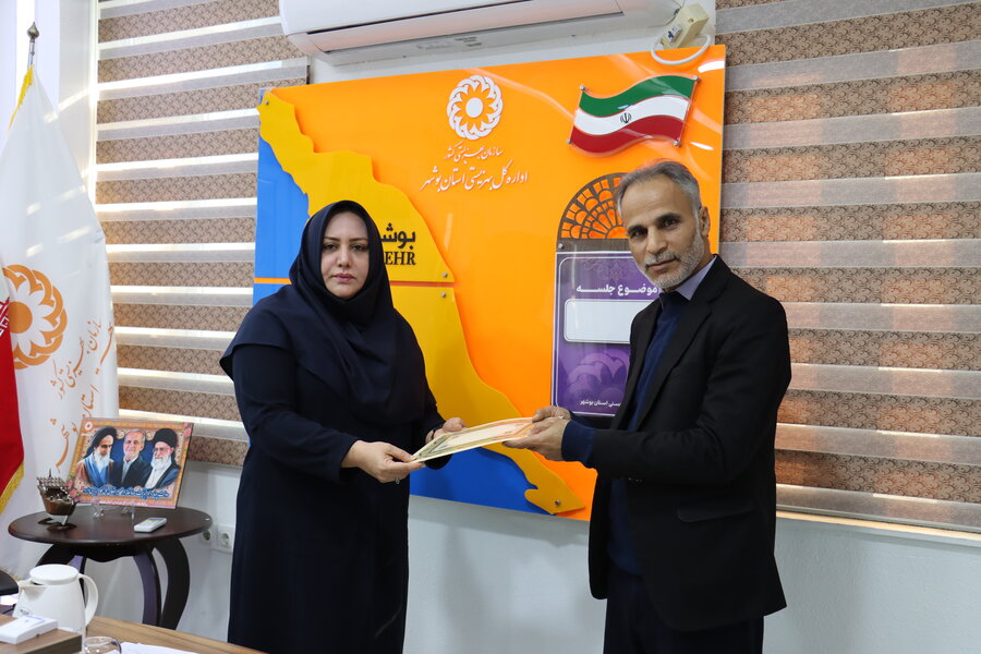 مدیرکل بهزیستی بوشهر در نشست با گزینش‌گران: گزینش، چشم بینای نظام و تضمین سلامت اداری است