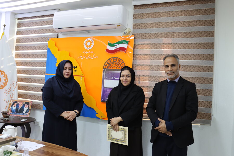 مدیرکل بهزیستی بوشهر در نشست با گزینش‌گران: گزینش، چشم بینای نظام و تضمین سلامت اداری است