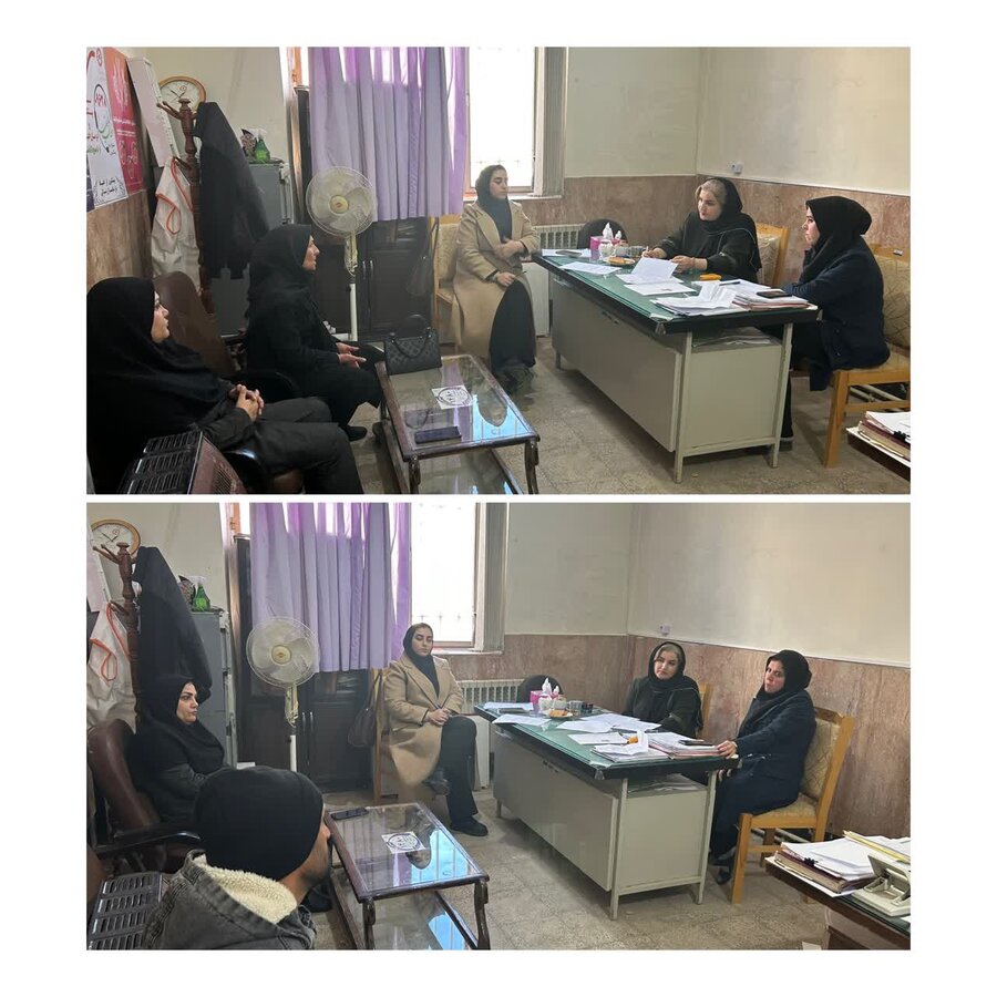 گرمی| برگزاری کمیسیون پزشکی اعصاب و روان در شهرستان گرمی