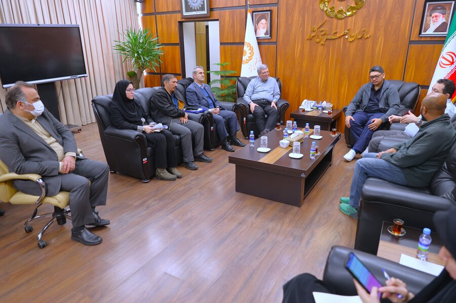دیدار مقامهای بینالمللی مددکاری اجتماعی با رئیس سازمان بهزیستی؛ هشدار درباره سالمندی پرشتاب