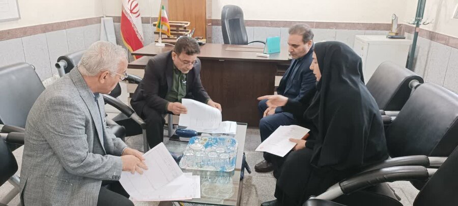 برگزاری نشست راهبردی بهزیستی و اداره ورزش و جوانان دزفول با محوریت ارتقای نشاط اجتماعی