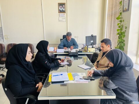 برگزاری جلسه ماهیانه شورای اداری بهزیستی شهرستان مروست