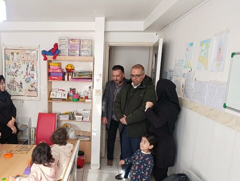بازدید سرپرست نمایندگی بهزیستی یلخچی از مرکز توانبخشی آتیه