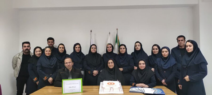 گرامیداشت روز مددکار در اسکو ؛ صحنه‌ای از عشق و خدمت

