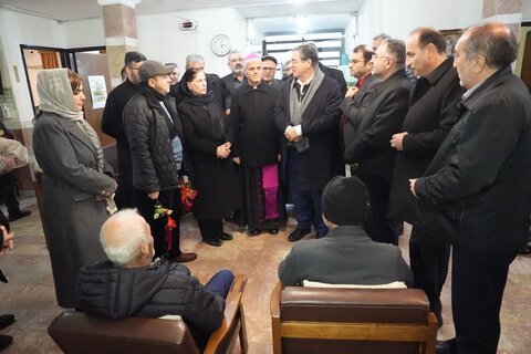 بازدید استاندار آذربایجان‌غربی از خانه سالمندان حضرت یوسف ارومیه