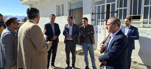 جمعی از مدیران از ساختمان پیشنهادی جهت راه ‌اندازی «خانه شوق زندگی» در یاسوج بازدید کردند