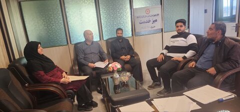 برپایی میز خدمت اداره بهزیستی شهرستان کبودرآهنگ