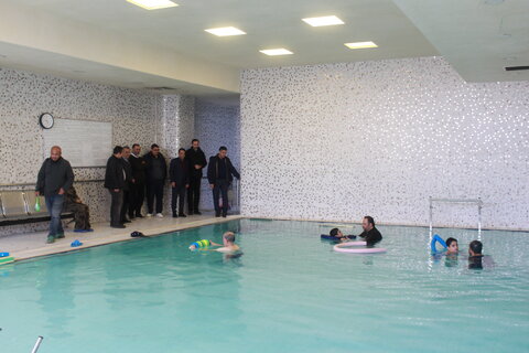 بازدید از بهشت امام رضا و انجمن اتیسم