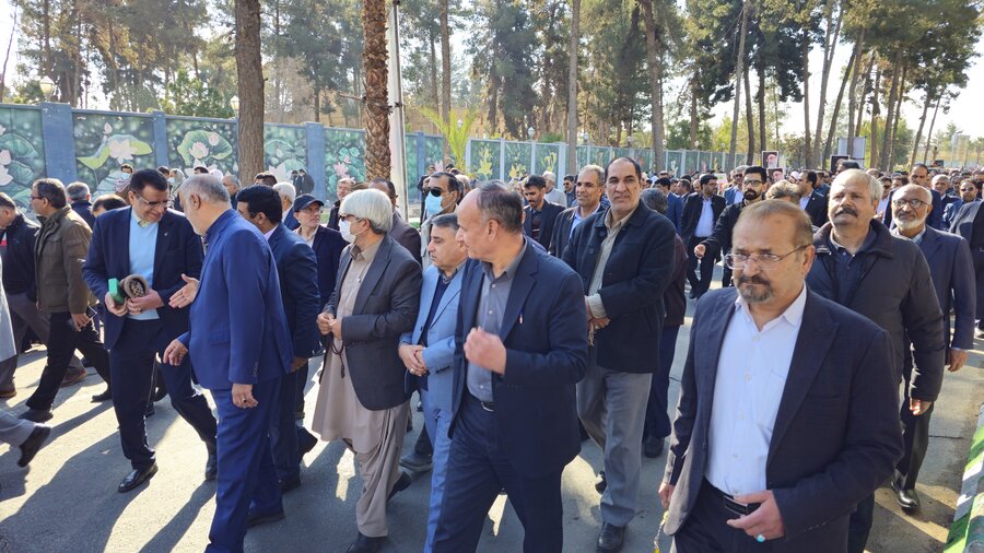 تجدید میثاق خانواده بزرگ بهزیستی سیستان و بلوچستان با آرمانهای انقلاب اسلامی