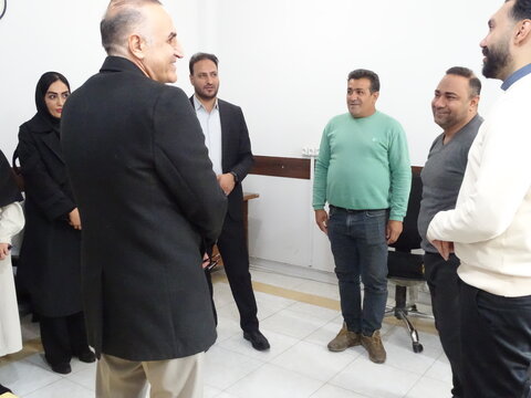 گزارش تصویری|بازدید سر زده حمیدگودرزی سرپرست بهزیستی فارس از بهزیستی شیراز