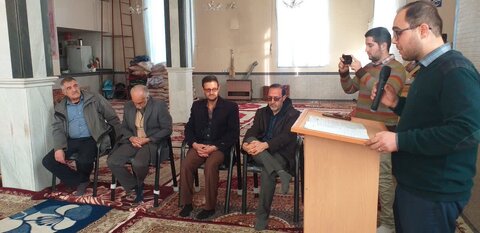 حضور رئیس اداره بهزیستی ملکان در جلسه مدیریت محله محور محله آببره