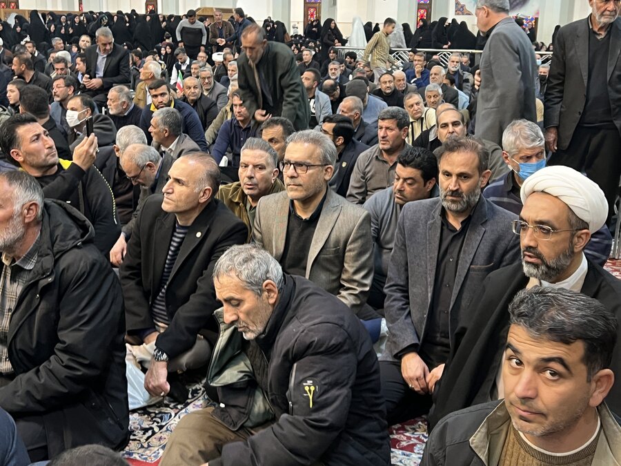 گزارش تصویری|حضور سرپرست بهزیستی فارس در مراسم بزرگداشت شهدای امنیت 