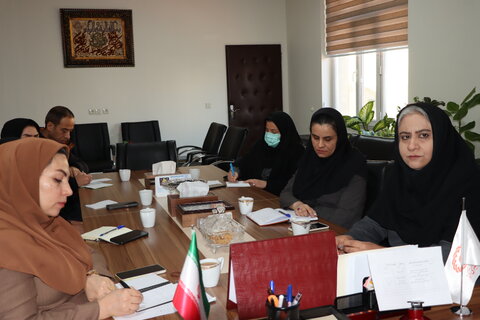 نشست تخصصی مدیرکل با اداره فوریتهای فوریتهای اجتماعی