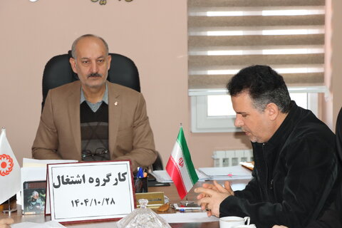 گزارش تصویری ابرگزاری کارگروه اشتغال دربهزیستی استان مرکزی