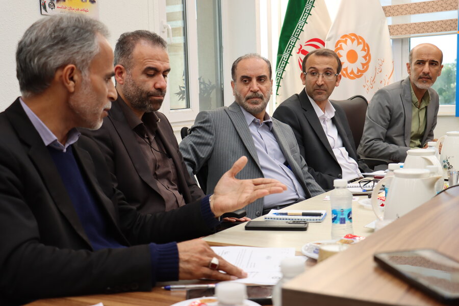 برگزاری اولین جلسه شورای راهبردی بهزیستی استان  با حضور معاون سرمایه انسانی و نوسازی اداری بوشهر