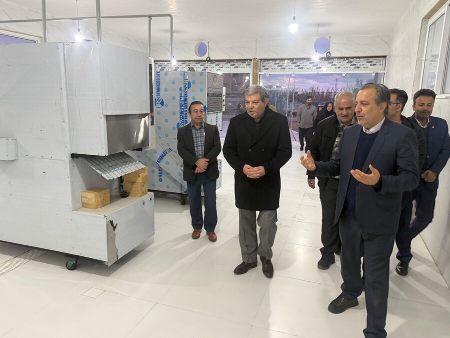 افتتاح نانوایی خزر آباد