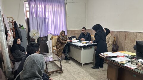 گرمی| برگزاری کمیسیون پزشکی ذهنی و بینایی در شهرستان گرمی