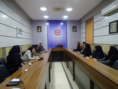 تشکیل جلسه ی شورای رفاه بهزیستی فارس