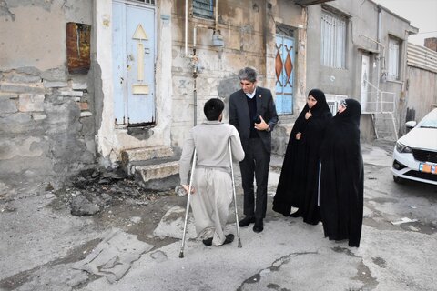 دیدار مدیرکل بهزیستی با خانواده‌های تحت پوشش