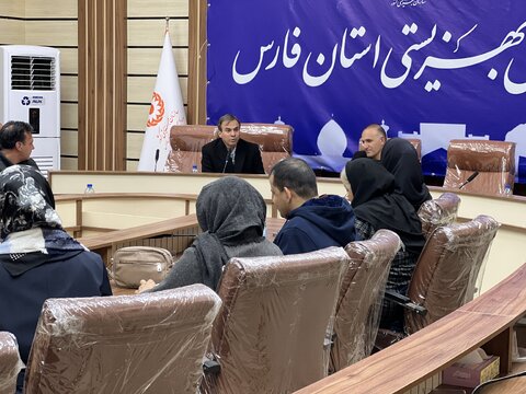 جلسه‌ مشترک  سرپرست بهزیستی فارس با شورای تشکل های مردم نهاد معلولین استان