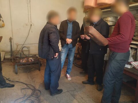 گزارش تصویری| برگزاری دوره‌ آموزشی جوشکاری برای مددجویان بهزیستی تویسرکان