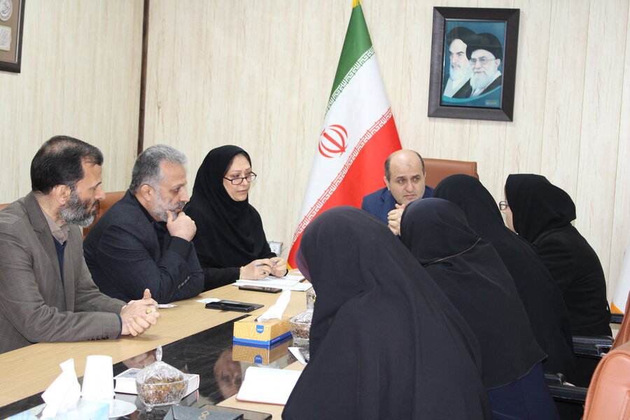 کمیته نیروی انسانی در اداره کل بهزیستی گیلان