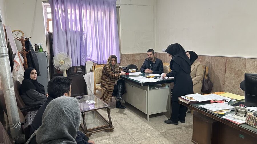 گرمی| برگزاری کمیسیون پزشکی ذهنی و بینایی در شهرستان گرمی