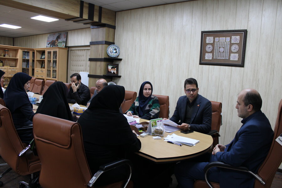 نشست بررسی موانع تکمیل پروژه ۴۸ واحدی مسکن مهر مددجویان بهزیستی شهرستان شفت