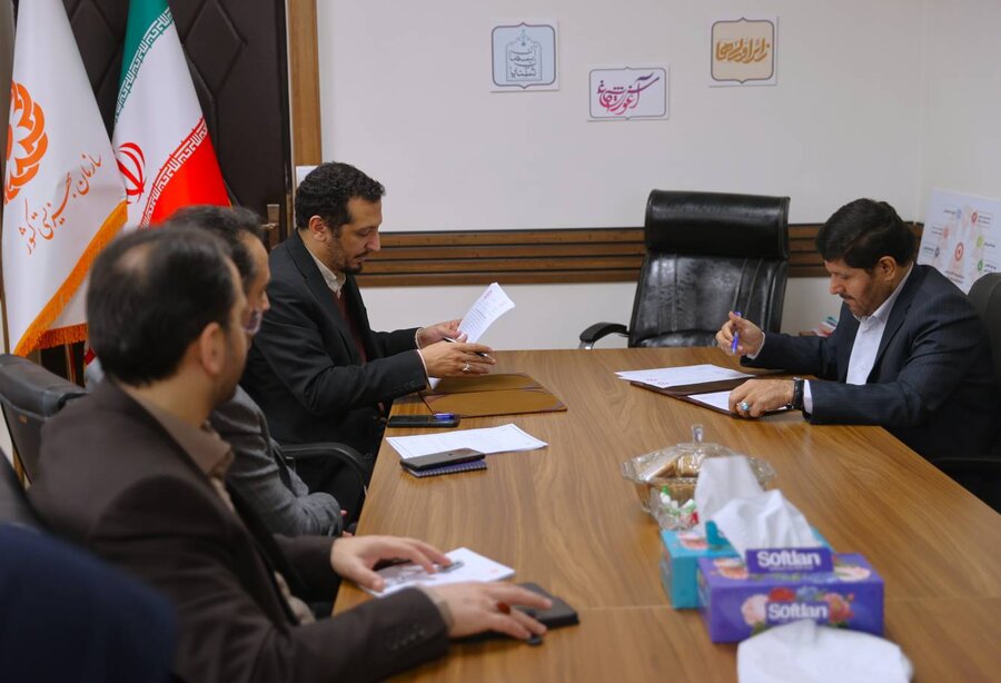 تفاهم نامه با شبکه سراسری خیرات نان