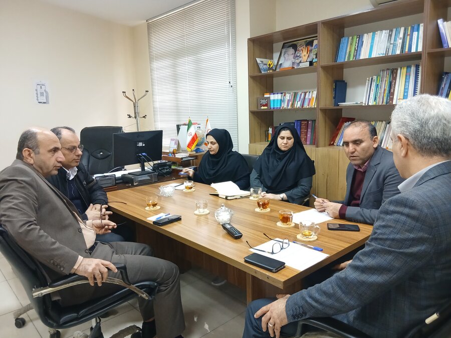 برگزاری ششمین جلسه کمیته سلامت اداری بهزیستی خوزستان