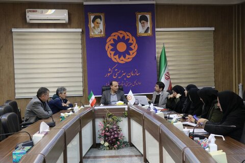 برگزاری جلسه پدافند غیرعامل در بهزیستی آذربایجان‌غربی