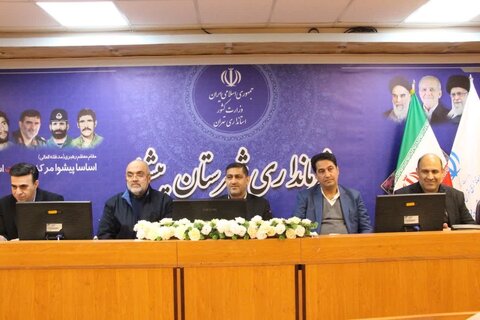 پیشوا | جلسه شورای هماهنگی مبارزه با مواد مخدر شهرستان با حضور مسئولان دستگاه‌های اجرایی در محل فرمانداری