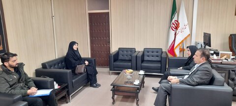 گزارش تصویری| رییس آموزش و پرورش استثنایی با مدیرکل بهزیستی استان زنجان دیدار کرد