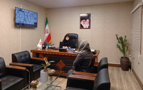 ساوجبلاغ | در راستای تحقق اصل تکریم ارباب رجوع / ملاقات مردمی رئیس بهزیستی با جامعه هدف