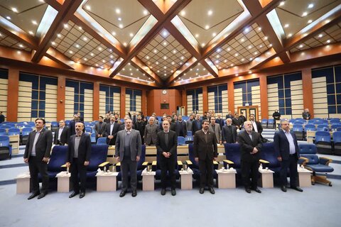 برگزاری آیین تکریم و معارفه رئیس منطقه ۴ و بازرس‌ کل استان همدان