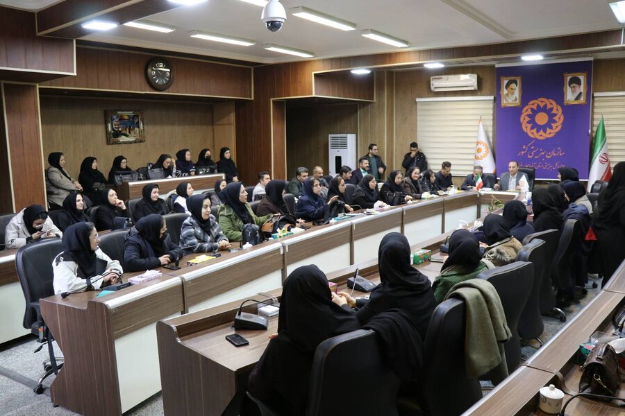 گرامیداشت روز مددکار در بهزیستی آذربایجان غربی 