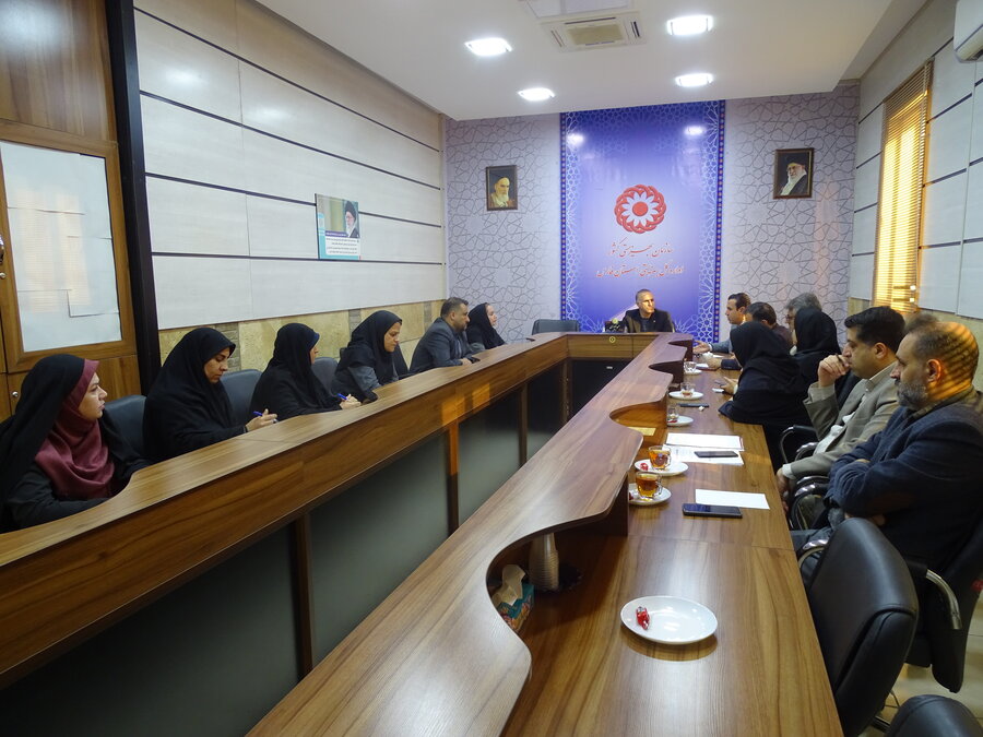 جلسه ی کمیته ی سلامت اداری و صیانت از حقوق شهروندی بهزیستی فارس