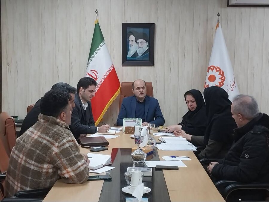 نشست پیگیری و بررسی مشکلات مرکز درمان و کاهش آسیب بیماران اعتیاد ماده ۱۶  استان