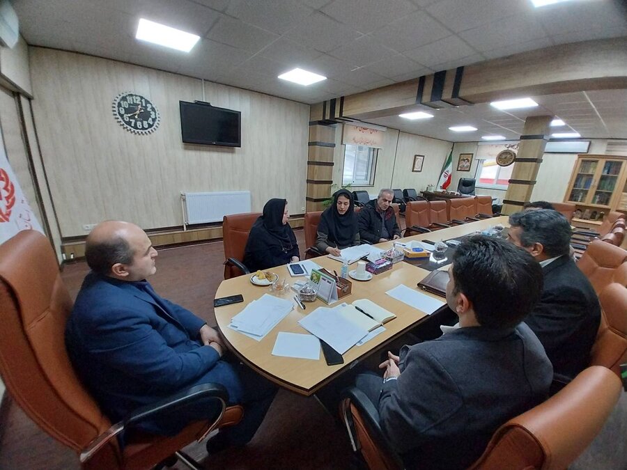 نشست پیگیری و بررسی مشکلات مرکز درمان و کاهش آسیب بیماران اعتیاد ماده ۱۶  استان