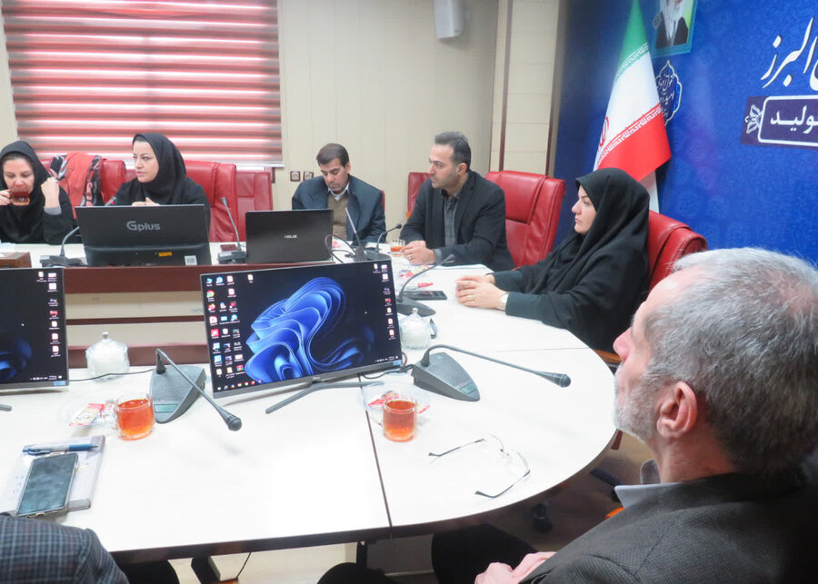 با حضور مدیرکل بهزیستی البرز و اعضاء شورای اداری/جلسه هماهنگی پویش سلام محله در البرز برگزار شد