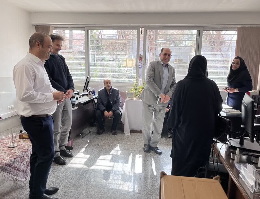 بازدید سرزده سمیه کریمی، مدیر کل بهزیستی استان اصفهان، از مرکز ملکوتی‌خواه