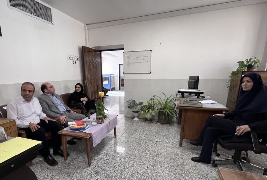بازدید سرزده سمیه کریمی، مدیر کل بهزیستی استان اصفهان، از مرکز ملکوتیخواه