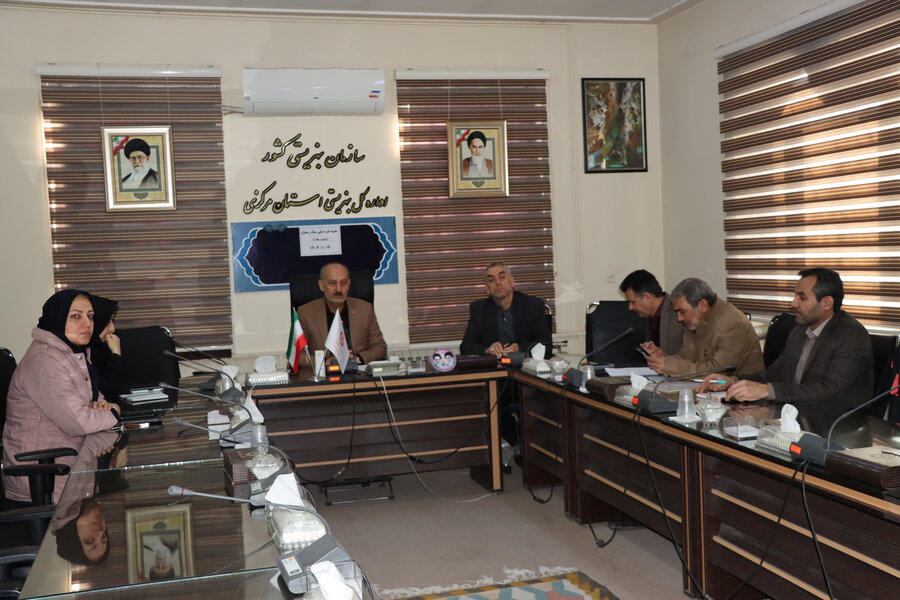 جلسه ستاد ماه رمضان( مثبت ماه) جهت  همکاری وهماهنگی در راستای برنامه های ماه مبارک وجلب وجذب مشارکت در این ماه 