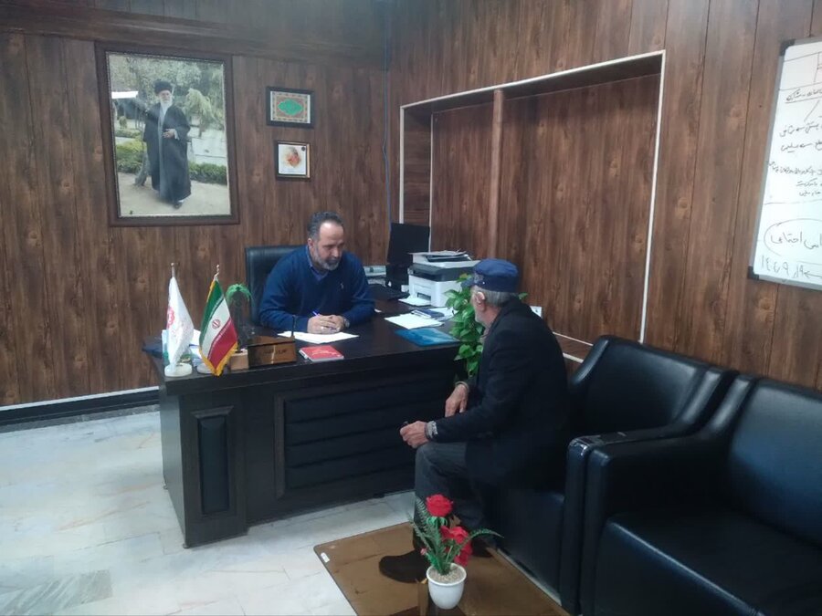 اشتهارد | ملاقات رئیس اداره بهزیستی شهرستان اشتهارد با جامعه هدف محترم