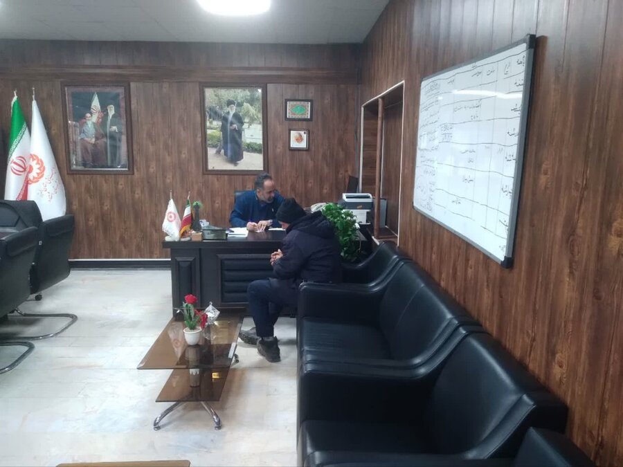 اشتهارد | ملاقات رئیس اداره بهزیستی شهرستان اشتهارد با جامعه هدف محترم